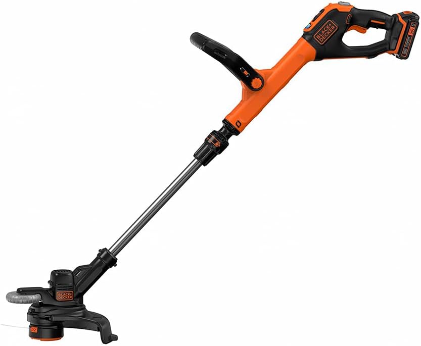 BLACK+DECKER 20V MAX String Trimmer, 2-Speed, 12-Inch, Cordless (LST522)